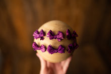 limited-edition "Lollipop" triple-bow headband OR solid wrap OR floral wrap ($23/15/15)