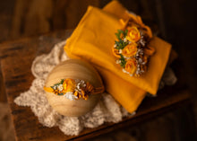limited-edition "Penelope" headband OR wrap OR backdrop ($25/15/40)