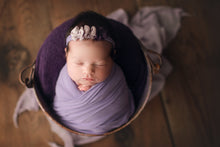limited-edition "Wisteria Ombre" headband OR "Wisteria" DreamSoft wrap OR backdrop ($24/15/38)