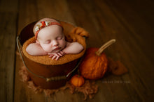 limited-edition "Gertie" headband OR "rust" DreamSoft wrap OR backdrop ($23/15/40)