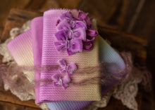 limited-edition "orchid" velvet bow OR wrap OR backdrop ($20/22/16/42)