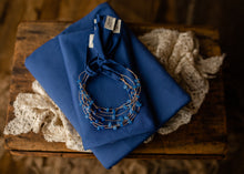 limited-edition "blue quartz" stone boho headband OR wrap OR backdrop ($27/16/42)